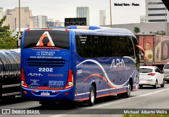 Alpha Fretados 2202 na cidade de Barueri, São Paulo, Brasil, por Michael  Alberto Vieira. ID da foto: 10683413.