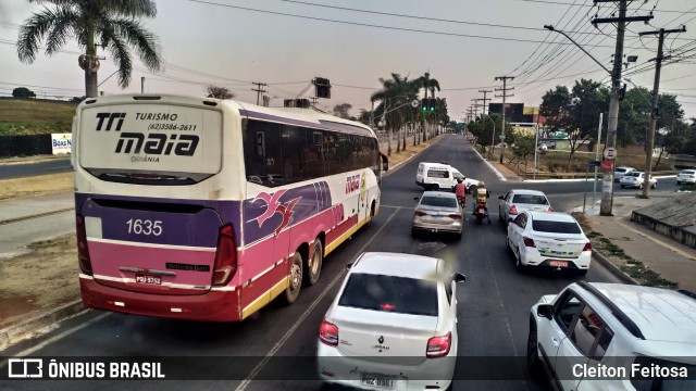 Expresso Maia 1635 na cidade de Goiânia, Goiás, Brasil, por Cleiton Feitosa. Número da foto: #10681699.