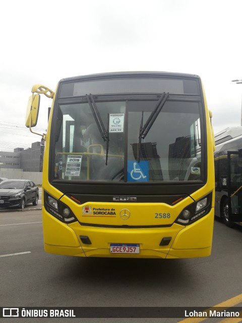 City Transporte Urbano Intermodal Sorocaba 2588 na cidade de Barueri, São Paulo, Brasil, por Lohan Mariano. ID da foto: 10684552.