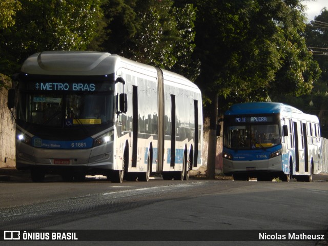 Viação Grajaú S.A. 6 1661 na cidade de São Paulo, São Paulo, Brasil, por Nicolas Matheusz. Número da foto: #10681560.