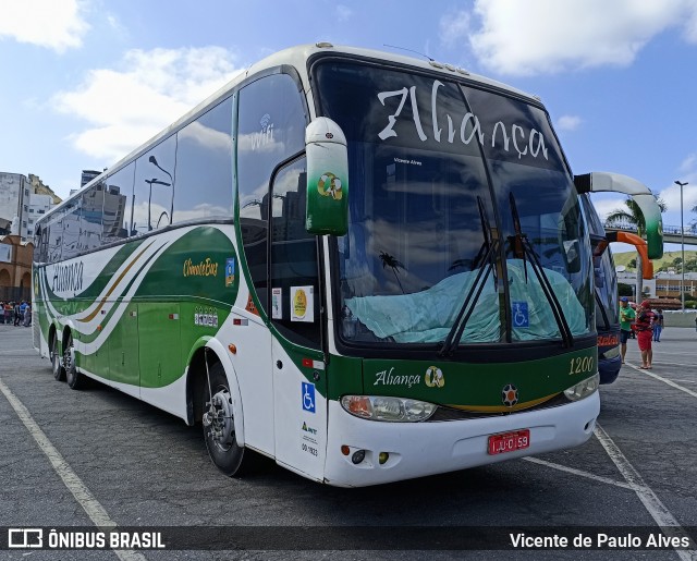 Expresso Aliança 1200 na cidade de Aparecida, São Paulo, Brasil, por Vicente de Paulo Alves. ID da foto: 10681718.