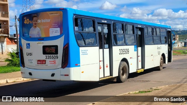 Urbi Mobilidade Urbana 335509 na cidade de Samambaia, Distrito Federal, Brasil, por Brenno Santos. Número da foto: #10684300.