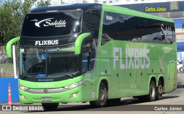 FlixBus Transporte e Tecnologia do Brasil 17000 na cidade de Goiânia, Goiás, Brasil, por Carlos Júnior. ID da foto: 10684890.