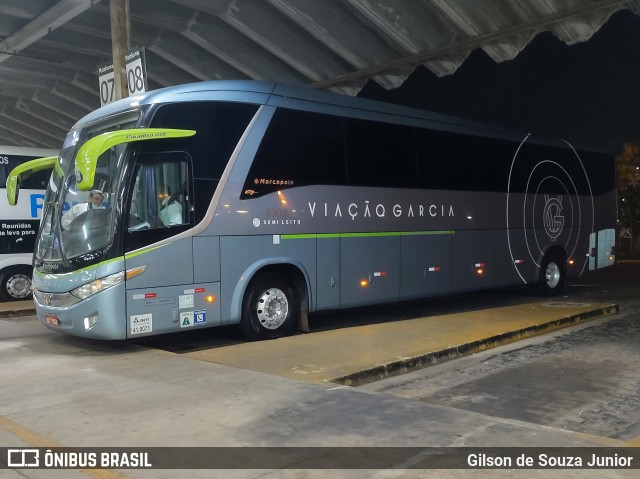 Viação Garcia 8305 na cidade de Americana, São Paulo, Brasil, por Gilson de Souza Junior. Número da foto: #10684472.