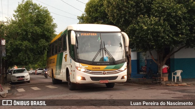 Empresa Gontijo de Transportes 3205 na cidade de Pirapora, Minas Gerais, Brasil, por Luan Pereira do Nascimento. ID da foto: 10682584.