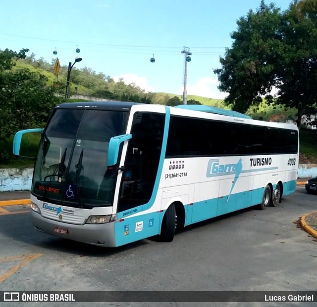 Garras Turismo 4002 na cidade de Aparecida, São Paulo, Brasil, por Lucas Gabriel. Número da foto: #10684189.