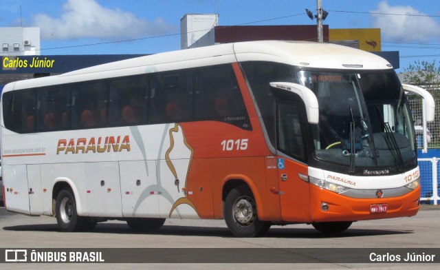 Viação Paraúna 1015 na cidade de Goiânia, Goiás, Brasil, por Carlos Júnior. Número da foto: #10684796.