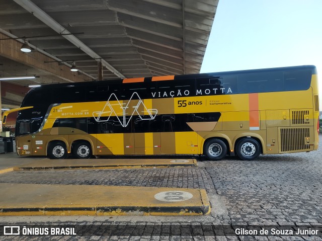 Viação Motta 21001 na cidade de Americana, São Paulo, Brasil, por Gilson de Souza Junior. Número da foto: #10682281.