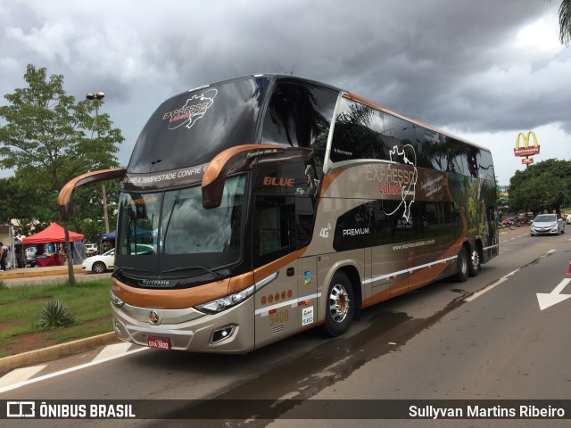 Expresso Lobato 5408 na cidade de Anápolis, Goiás, Brasil, por Sullyvan Martins Ribeiro. Número da foto: #10684169.