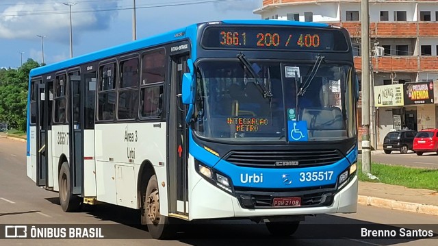 Urbi Mobilidade Urbana 335517 na cidade de Samambaia, Distrito Federal, Brasil, por Brenno Santos. Número da foto: #10684303.