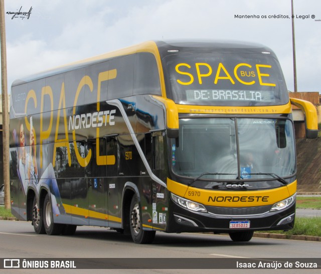 Expresso Nordeste 5970 na cidade de Samambaia, Distrito Federal, Brasil, por Isaac Araújo de Souza. Número da foto: #10683703.