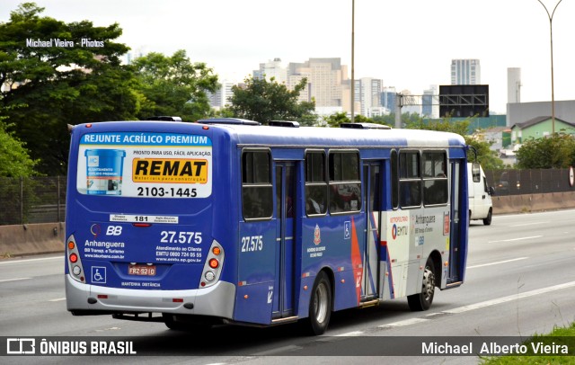 BB Transportes e Turismo 27.575 na cidade de Barueri, São Paulo, Brasil, por Michael  Alberto Vieira. Número da foto: #10682739.