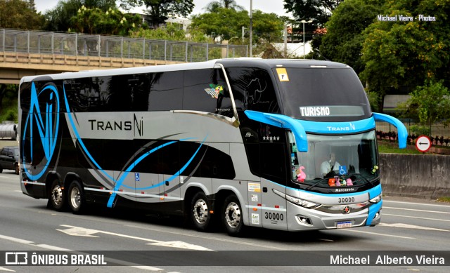 TransNi Transporte e Turismo 30000 na cidade de Barueri, São Paulo, Brasil, por Michael  Alberto Vieira. Número da foto: #10683431.