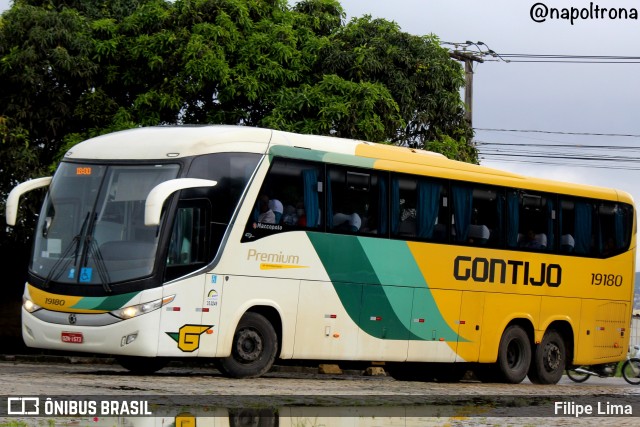 Empresa Gontijo de Transportes 19180 na cidade de Vitória da Conquista, Bahia, Brasil, por Filipe Lima. ID da foto: 10684968.