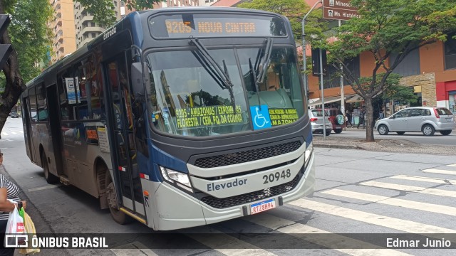 SM Transportes 20948 na cidade de Belo Horizonte, Minas Gerais, Brasil, por Edmar Junio. Número da foto: #10681569.