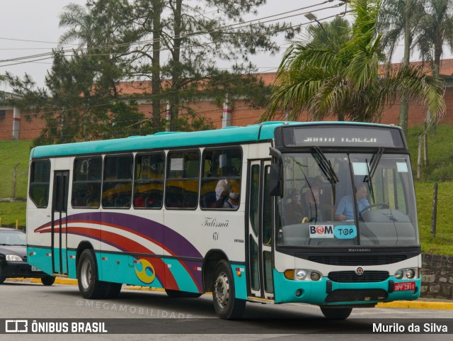 Viação Talismã 671 na cidade de Rio Grande da Serra, São Paulo, Brasil, por Murilo da Silva. ID da foto: 10683813.