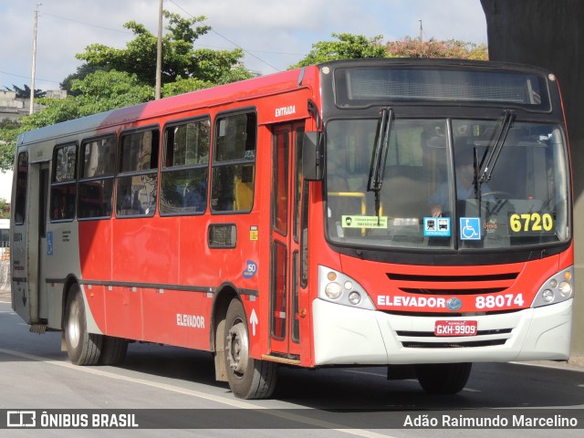 Viação Novo Retiro 88074 na cidade de Belo Horizonte, Minas Gerais, Brasil, por Adão Raimundo Marcelino. ID da foto: 10684089.