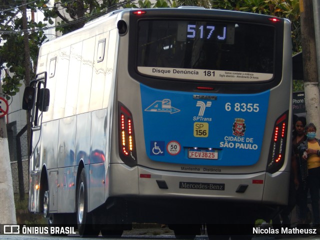 Cooper Líder > A2 Transportes 6 8355 na cidade de São Paulo, São Paulo, Brasil, por Nicolas Matheusz. ID da foto: 10683333.