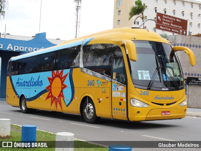 Expresso Amarelinho 360 na cidade de Aparecida, São Paulo, Brasil, por Glauber Medeiros. ID da foto: 10684775.