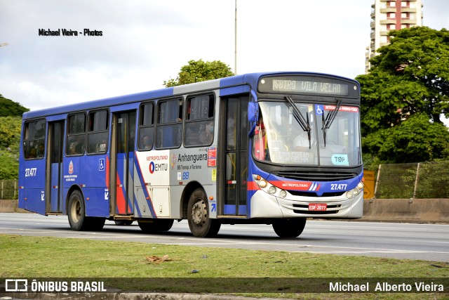 BB Transportes e Turismo 27.477 na cidade de Barueri, São Paulo, Brasil, por Michael  Alberto Vieira. Número da foto: #10682672.