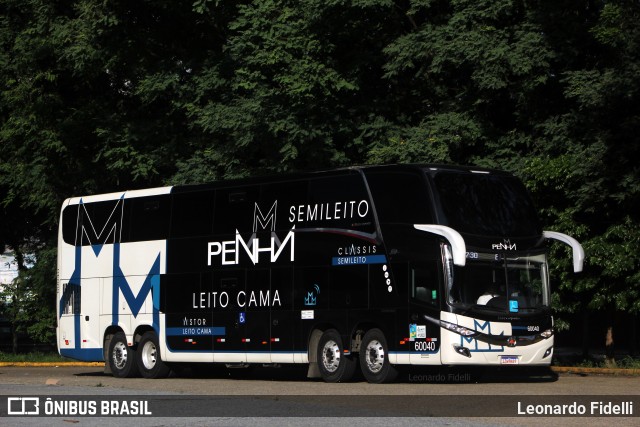 Empresa de Ônibus Nossa Senhora da Penha 60040 na cidade de São Paulo, São Paulo, Brasil, por Leonardo Fidelli. Número da foto: #10684860.