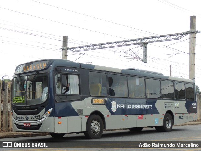 Viação Progresso 20922 na cidade de Belo Horizonte, Minas Gerais, Brasil, por Adão Raimundo Marcelino. ID da foto: 10684156.