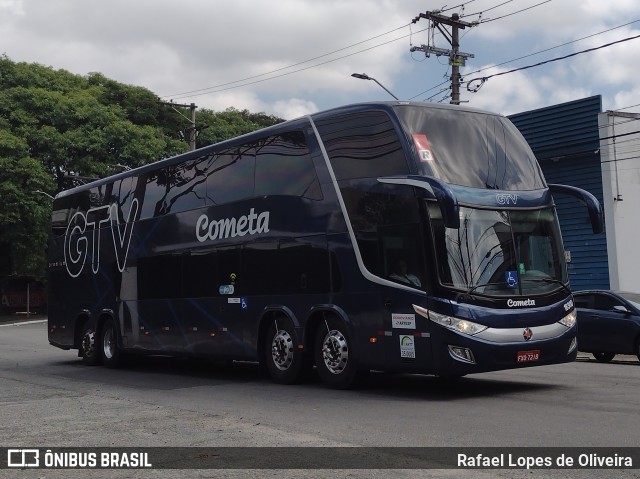 Viação Cometa 18300 na cidade de São Paulo, São Paulo, Brasil, por Rafael Lopes de Oliveira. ID da foto: 10681700.