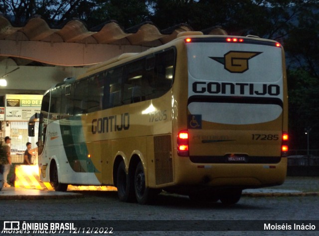 Empresa Gontijo de Transportes 17285 na cidade de Cubatão, São Paulo, Brasil, por Moiséis Inácio. Número da foto: #10683220.