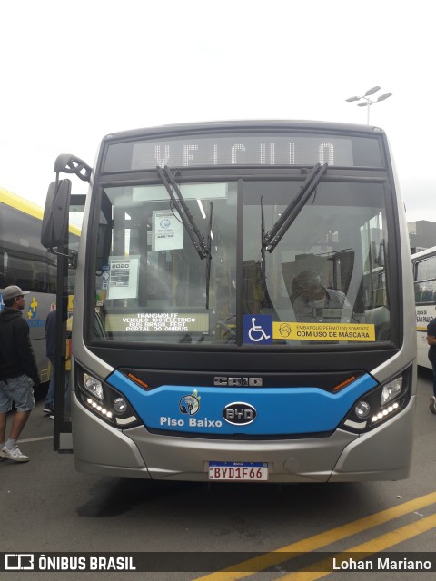 Transwolff Transportes e Turismo 6 6455 na cidade de Barueri, São Paulo, Brasil, por Lohan Mariano. Número da foto: #10684530.