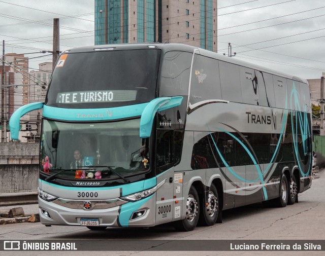 TransNi Transporte e Turismo 30000 na cidade de São Paulo, São Paulo, Brasil, por Luciano Ferreira da Silva. ID da foto: 10684430.