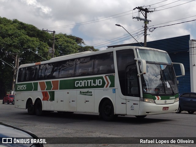 Empresa Gontijo de Transportes 21155 na cidade de São Paulo, São Paulo, Brasil, por Rafael Lopes de Oliveira. ID da foto: 10681777.