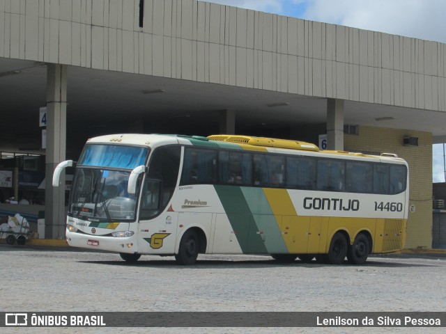 Empresa Gontijo de Transportes 14460 na cidade de Caruaru, Pernambuco, Brasil, por Lenilson da Silva Pessoa. ID da foto: 10682478.