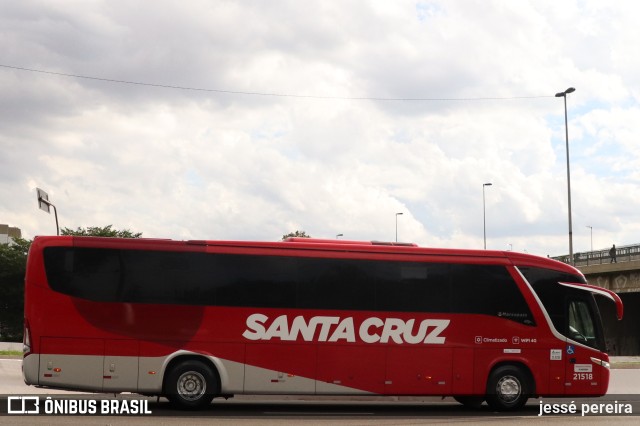 Viação Santa Cruz 21518 na cidade de São Paulo, São Paulo, Brasil, por jessé pereira. Número da foto: #10687238.