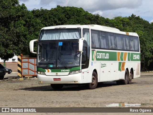 Empresa Gontijo de Transportes 21040 na cidade de Vitória da Conquista, Bahia, Brasil, por Rava Ogawa. Número da foto: #10686018.