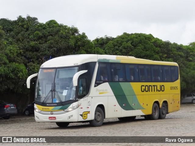 Empresa Gontijo de Transportes 18905 na cidade de Vitória da Conquista, Bahia, Brasil, por Rava Ogawa. Número da foto: #10686288.