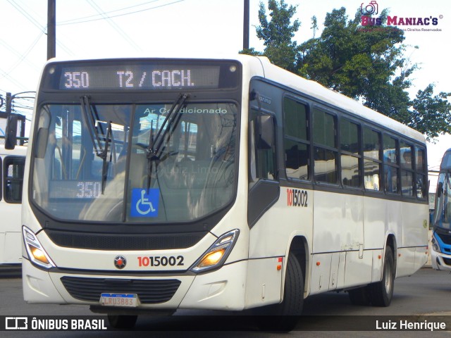 Vega Manaus Transporte 1015002 na cidade de Manaus, Amazonas, Brasil, por Luiz Henrique. ID da foto: 10686667.