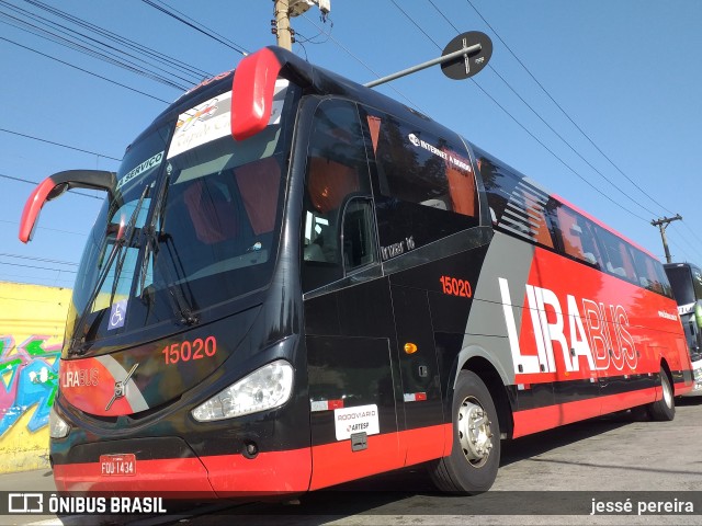 Lirabus 15020 na cidade de São Paulo, São Paulo, Brasil, por jessé pereira. ID da foto: 10687283.