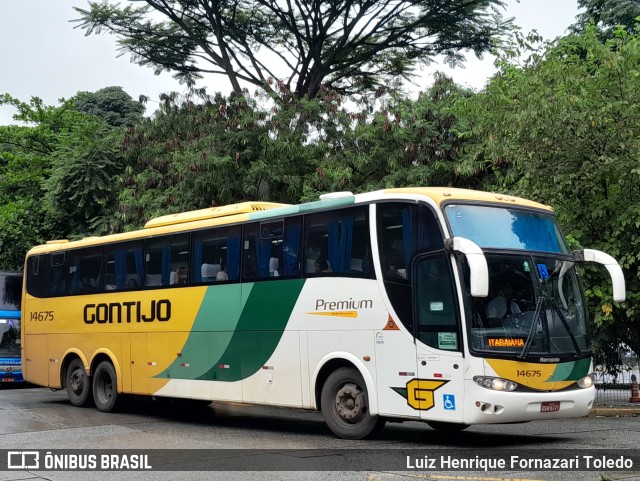 Empresa Gontijo de Transportes 14675 na cidade de São Paulo, São Paulo, Brasil, por Luiz Henrique Fornazari Toledo. ID da foto: 10686983.