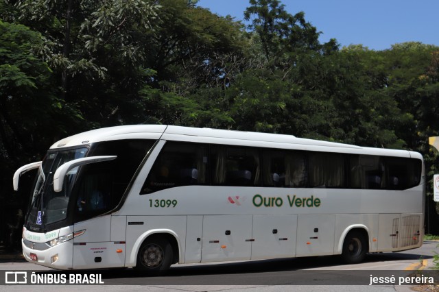 Auto Viação Ouro Verde 13099 na cidade de São Paulo, São Paulo, Brasil, por jessé pereira. Número da foto: #10687606.