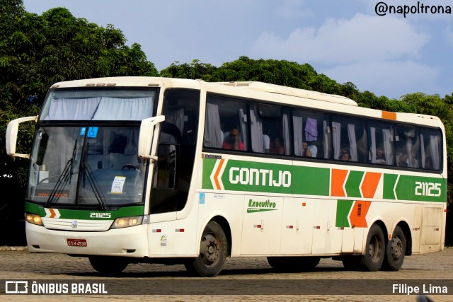 Empresa Gontijo de Transportes 21125 na cidade de Vitória da Conquista, Bahia, Brasil, por Filipe Lima. ID da foto: 10687456.