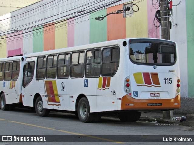 Viação Bonança 115 na cidade de Juiz de Fora, Minas Gerais, Brasil, por Luiz Krolman. ID da foto: 10686996.