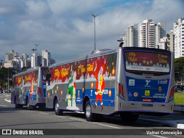 Transcooper > Norte Buss 2 6289 na cidade de São Paulo, São Paulo, Brasil, por Valnei Conceição. Número da foto: #10686068.