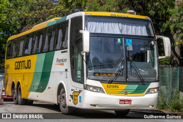 Empresa Gontijo de Transportes 12915 na cidade de São Paulo, São Paulo, Brasil, por Guilherme Gomes. Número da foto: #10686246.
