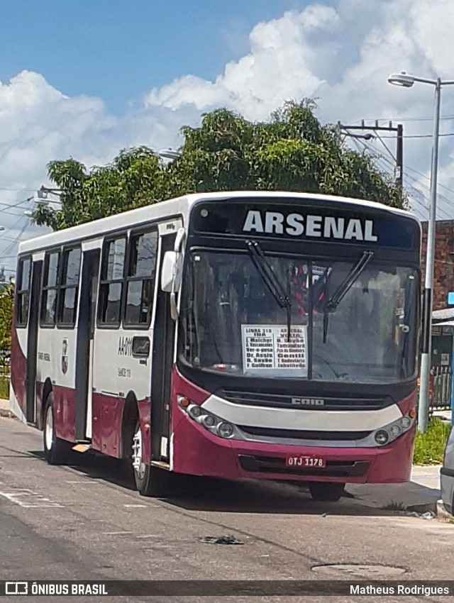 Transportadora Arsenal AA-011 na cidade de Belém, Pará, Brasil, por Matheus Rodrigues. Número da foto: #10687670.