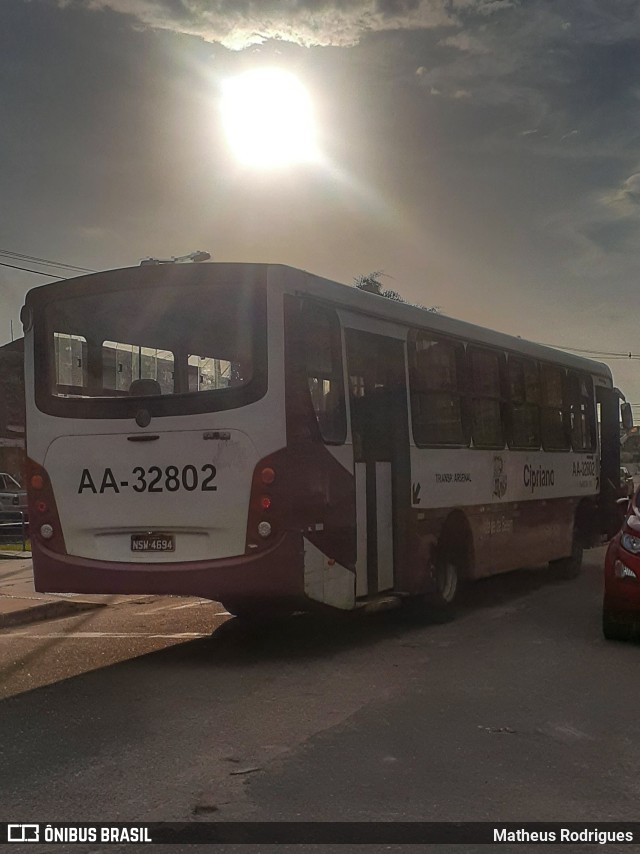 Transportadora Arsenal AA-32802 na cidade de Belém, Pará, Brasil, por Matheus Rodrigues. ID da foto: 10687712.