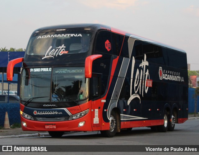 Expresso Adamantina 421808 na cidade de São Paulo, São Paulo, Brasil, por Vicente de Paulo Alves. ID da foto: 10688599.