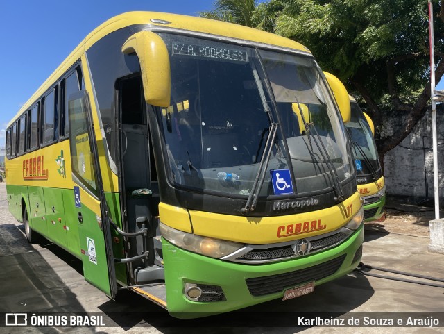 Expresso Cabral 177 na cidade de Natal, Rio Grande do Norte, Brasil, por Karlheinz de Souza e Araújo. Número da foto: #10690192.