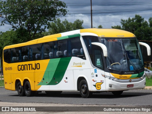 Empresa Gontijo de Transportes 18485 na cidade de Teresina, Piauí, Brasil, por Guilherme Fernandes Rêgo. Número da foto: #10690564.