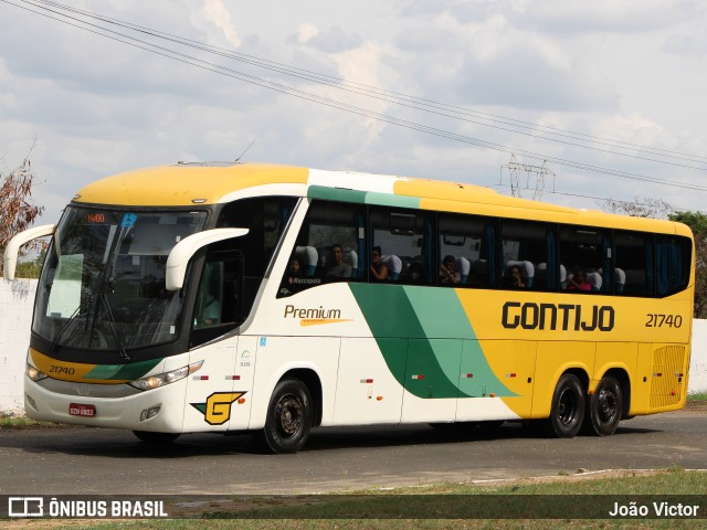 Empresa Gontijo de Transportes 21740 na cidade de Teresina, Piauí, Brasil, por João Victor. ID da foto: 10691084.