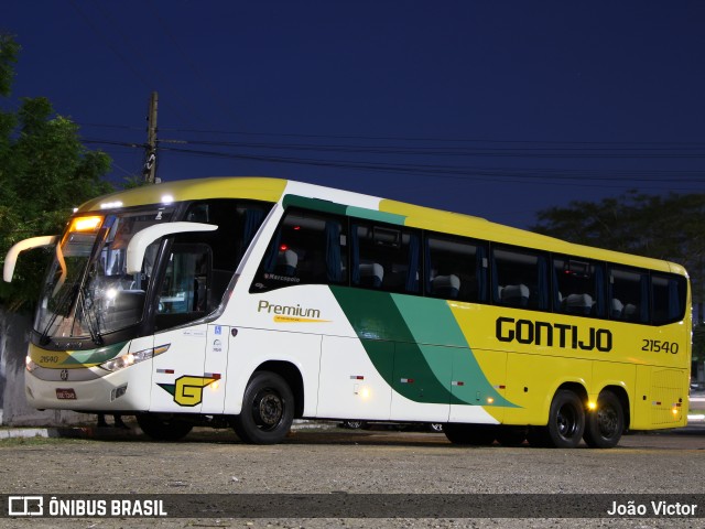 Empresa Gontijo de Transportes 21540 na cidade de Teresina, Piauí, Brasil, por João Victor. ID da foto: 10691066.